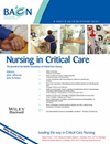 Nursing in Critical Care封面